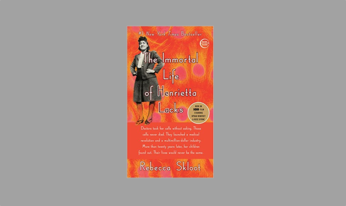 Community Book Discussion: The Immortal Life of Henrietta Lacks SPR1801